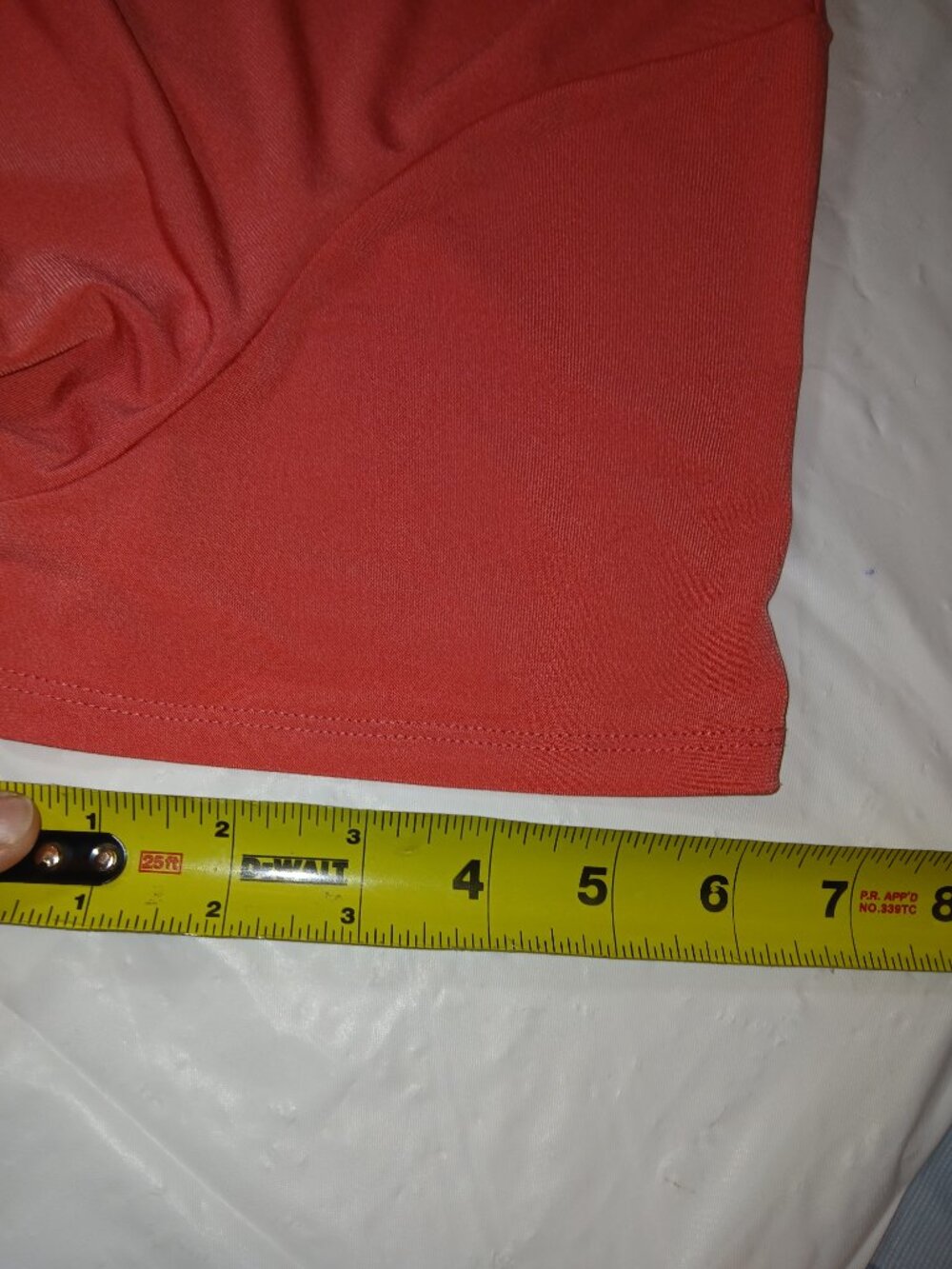 Dana Buchman Womens 2XL Pink V-Neck Short Sleeve Pleated Blouse Top - Picture 10 of 10